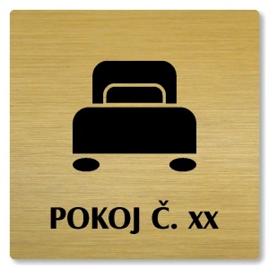 Pokoj, 118x118mm, zlatá, Nevada